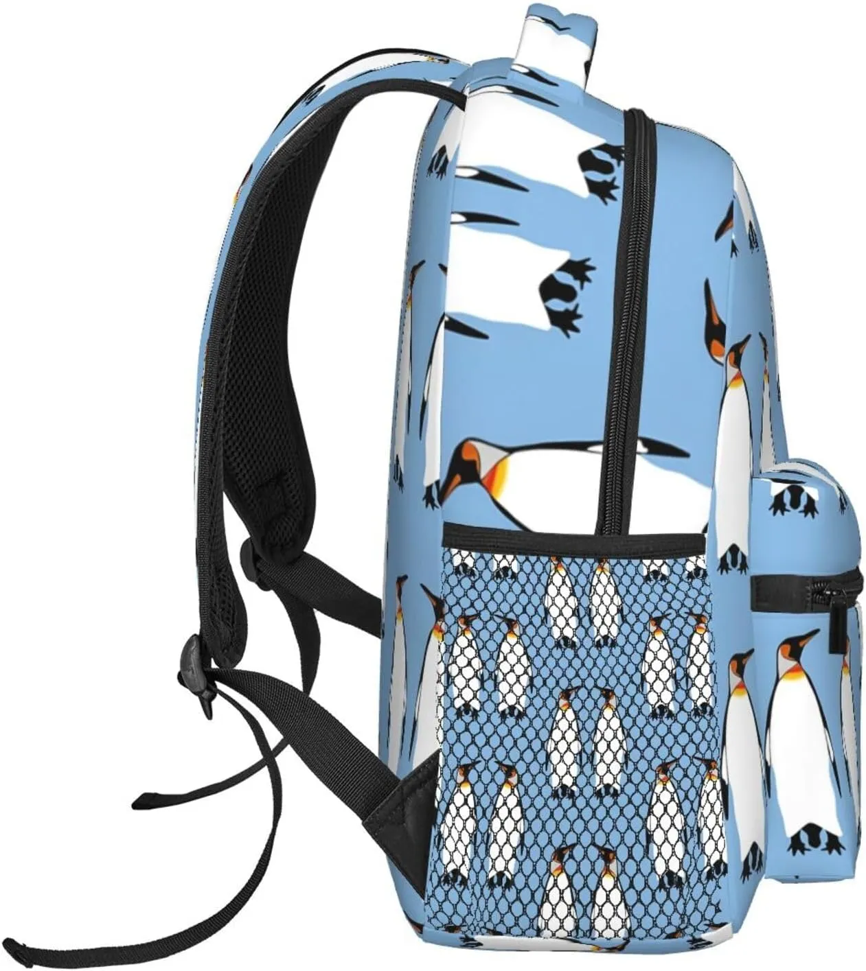 Penguin Travel Laptop Backpack Women Lightweight Backpack Adjustable College Backpack Fits 15.6 Inch Laptop Waterproof Travel Backpack for Men, Work, Travel, Women
