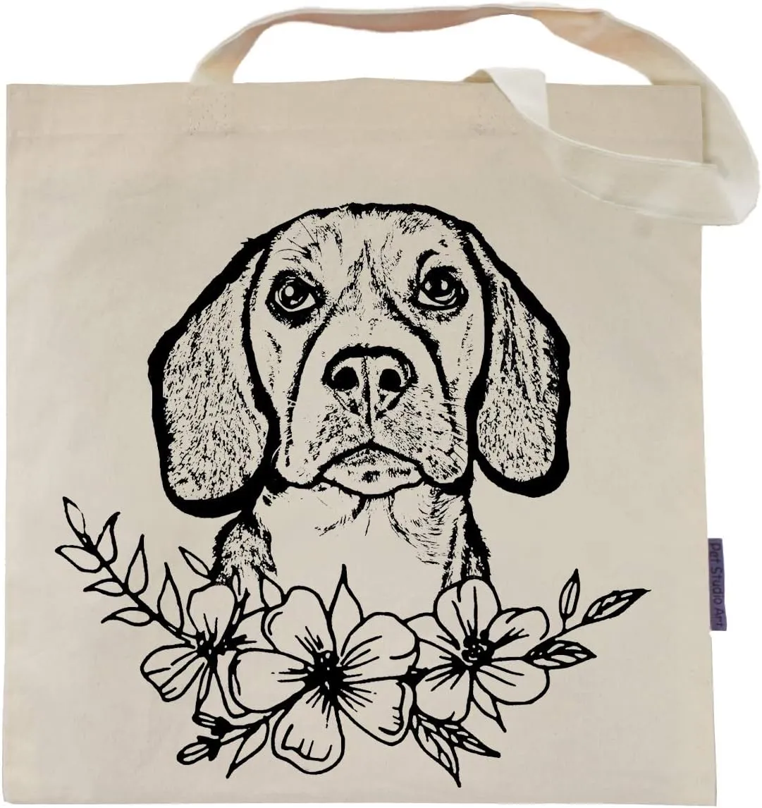 Pet Studio Art Dog Tote Bag