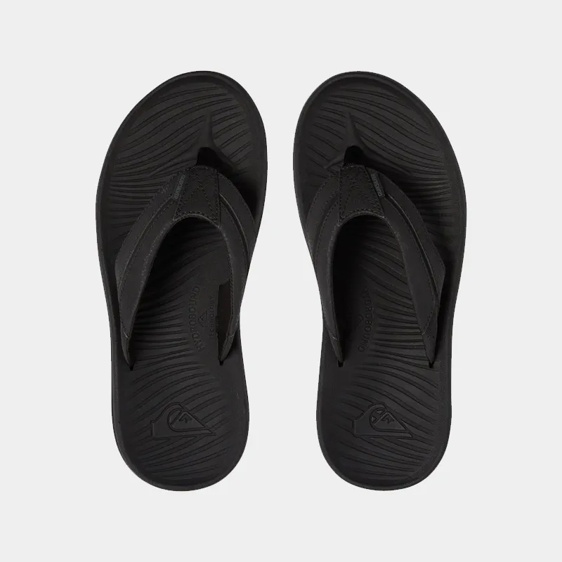 Quiksilver Travel Oasis Jandals - Black/Brown