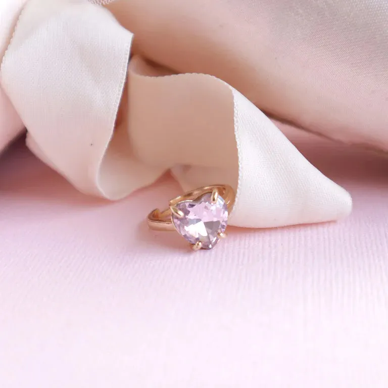 Ring - Crystal Heart