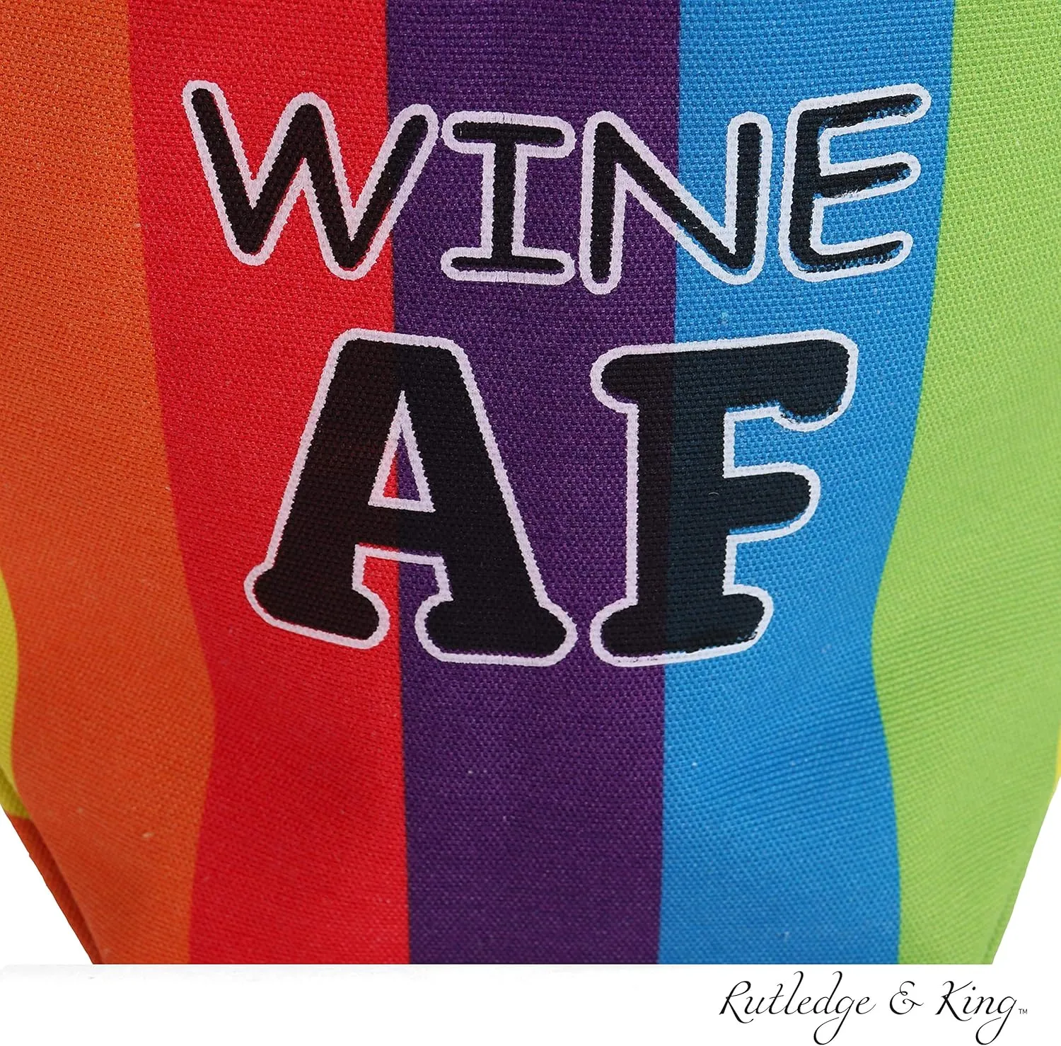 Rutledge & King Wine Purse - Reusable Wine Caddy and Tote - Gift Bag
