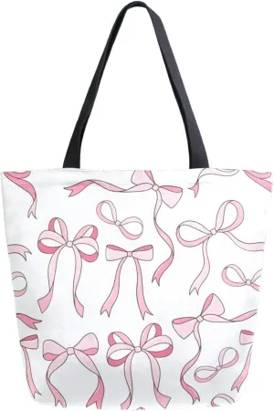 Stylish Pattern Cute Big Handle Bag Extra Large Shoulder Tote Bag for Beach Travel Weekender Gym Grocery Shopping