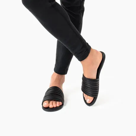 Tkees Caro Sandal // Black