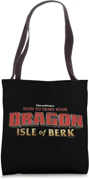Universal Epic Universe Dragons Isle of Berk Logo Tote Bag