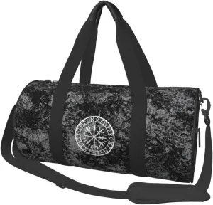 Vegvisir Convertible Garment Bag with Shoulder Strap, Carry on Garment Duffel Bag for Men Women - Rolling Foldable for Travel Luggage Bags (Black)