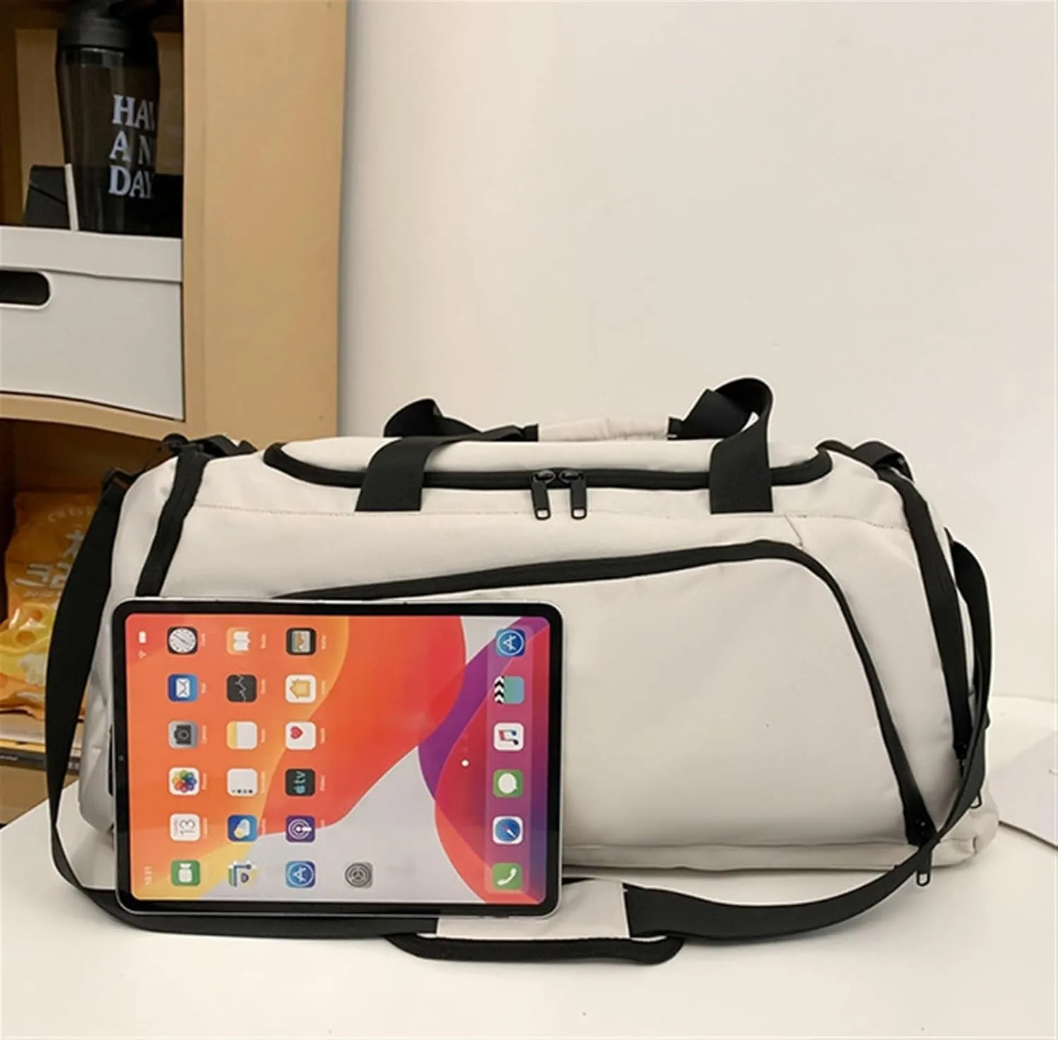 Weekender Travel Bag Carry On Garment Bag for Travel Gym,Convertible Garment Duffle Bag Suit Bags for Men Women Sport Gym Bag(A)