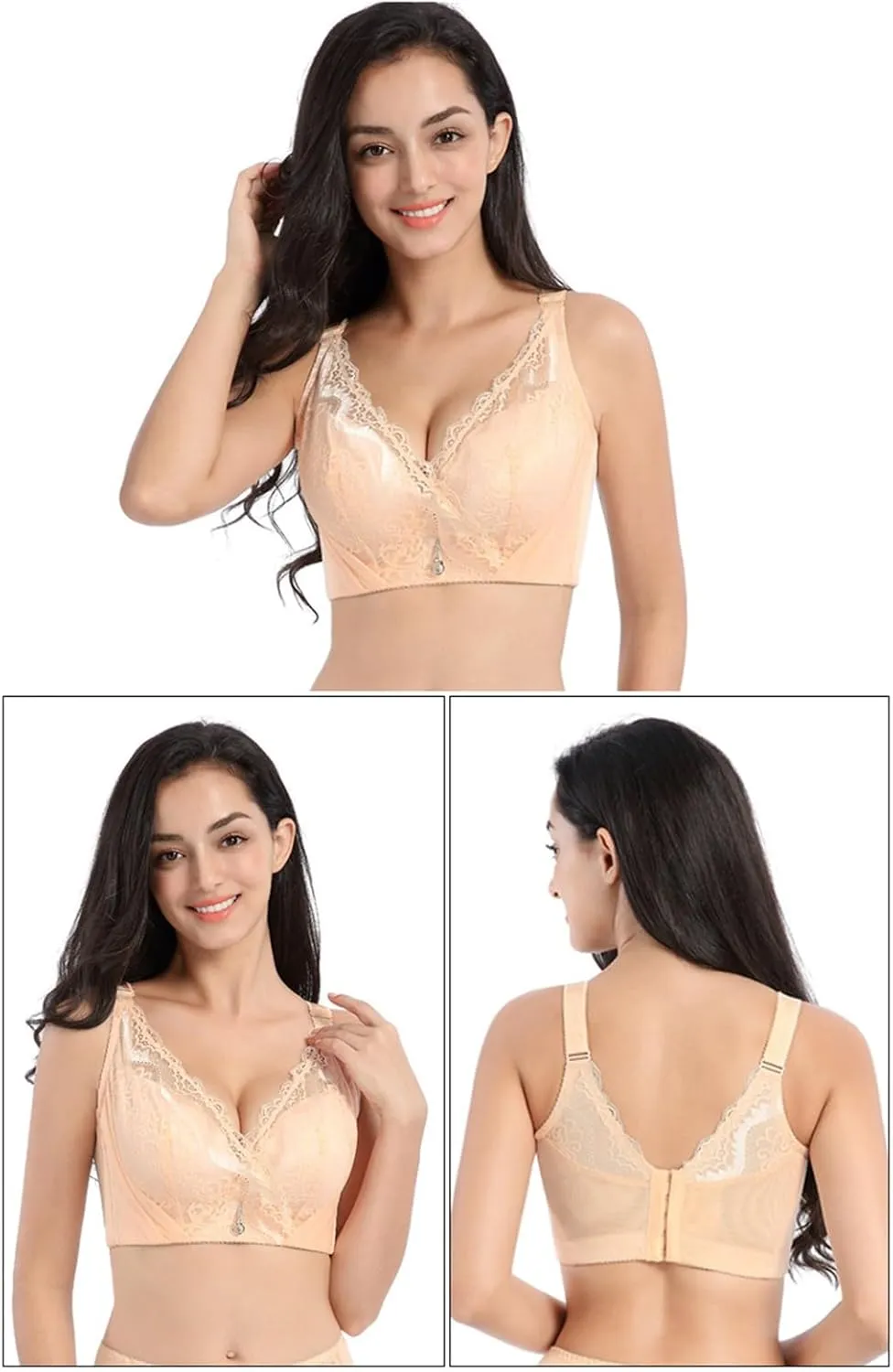 Women's Bra Lightly Solid Vest Soft Camisole Breathable Lightly Push Everyday Basic Up Top Underwear