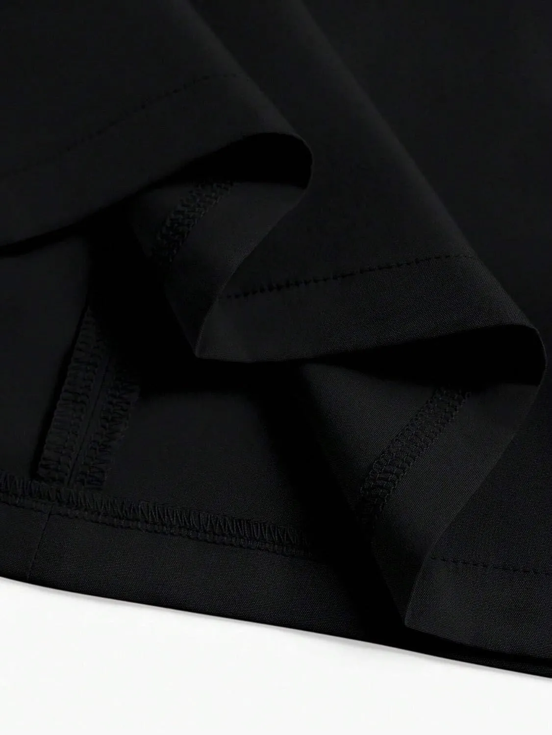 Women's Solid Color Round Neck Sleeveless Ruffle Short Dress Fashion Dresses for Women