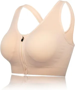 YEYELE Medium Support and Removable Pad Tank Top Racerback Post Surgery Sports Bras for Women